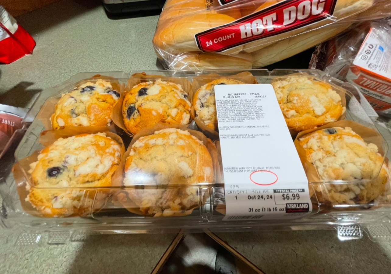 New Costco Muffins