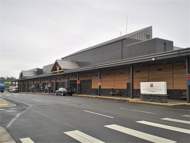 Bellingham International Airport (BLI). Photo is Public Domain.