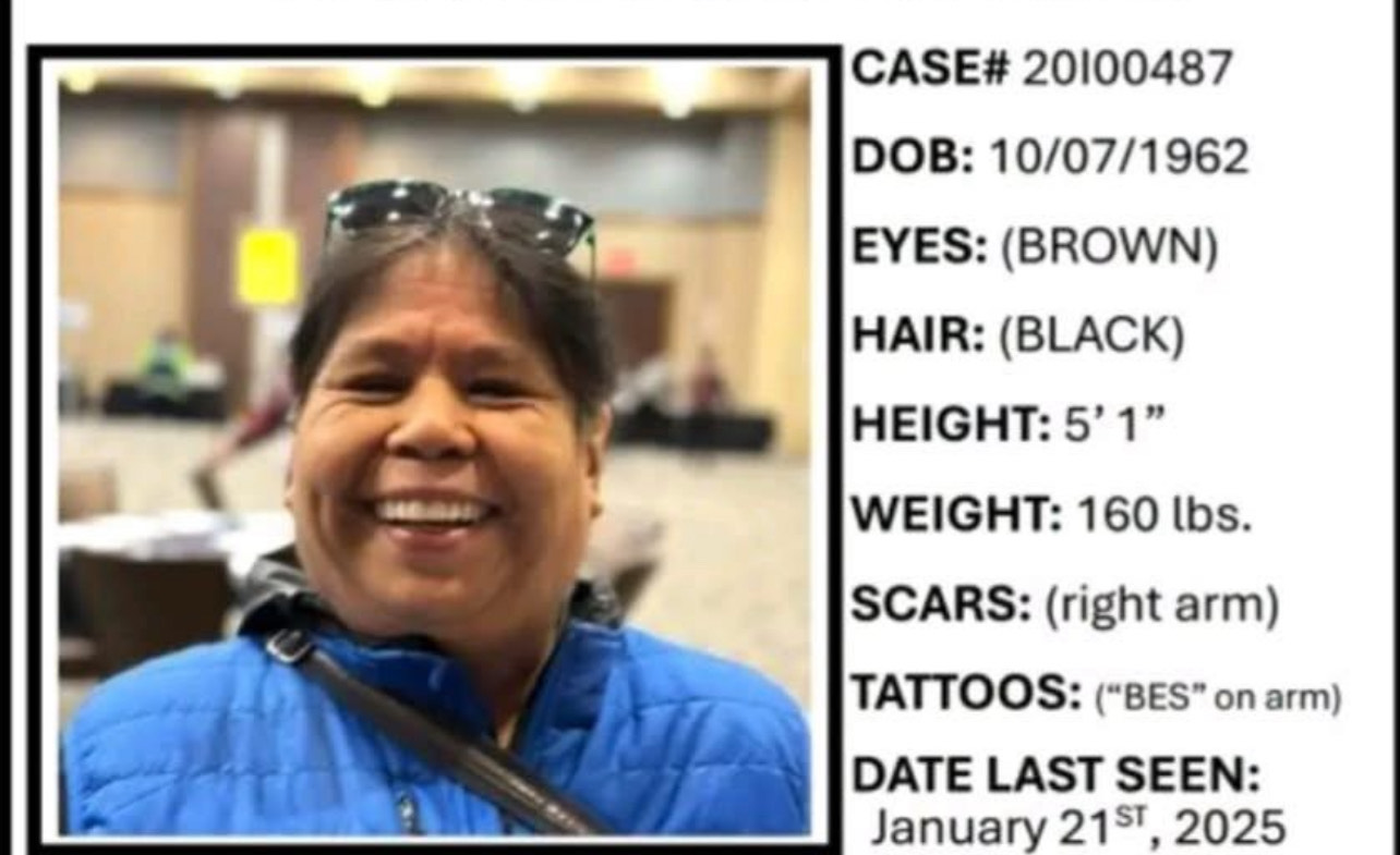 Authorities, alongside FBI Continue Search for Missing Lummi Elder Besalynn M. James