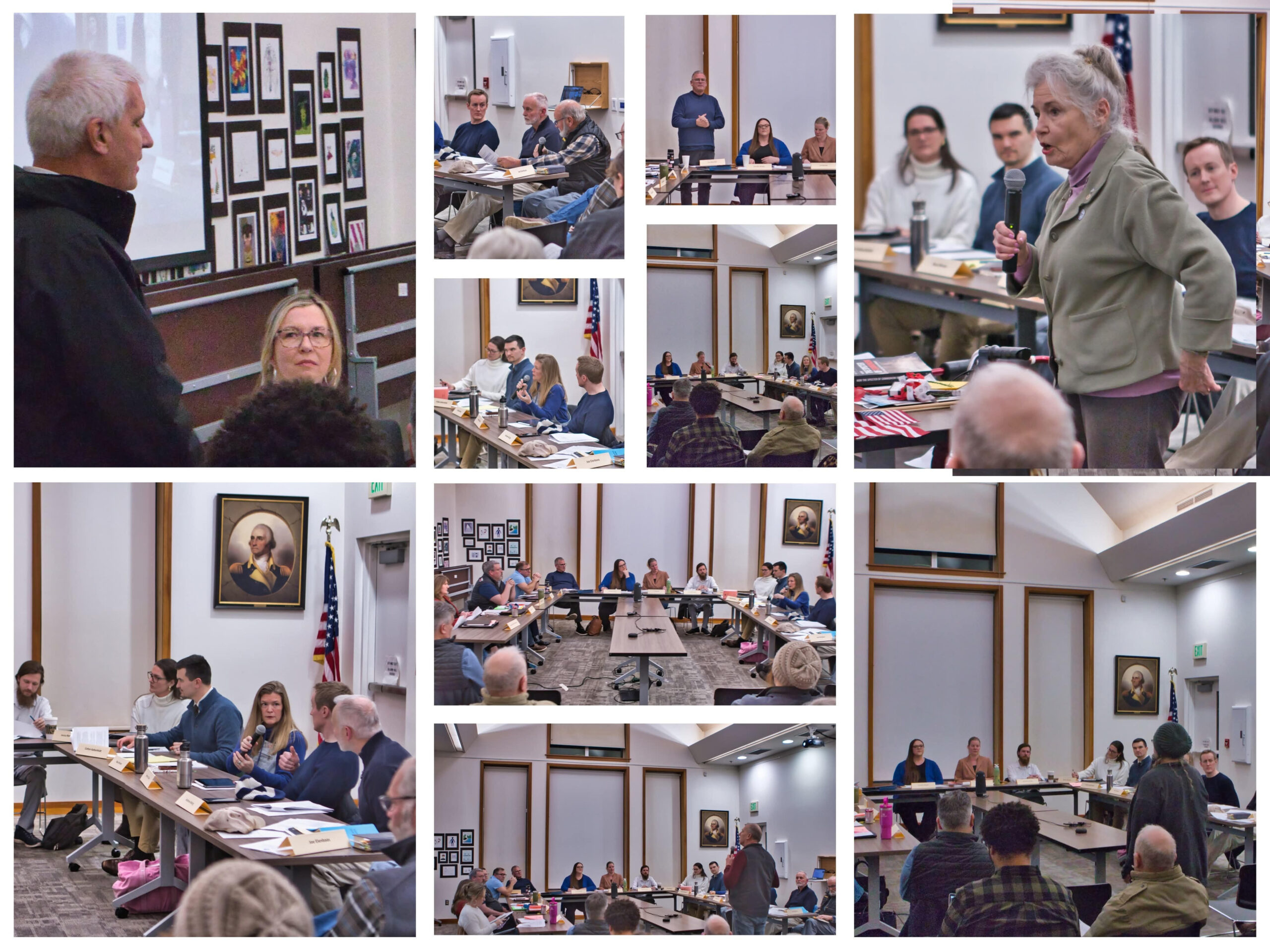 Whatcom County Charter Review Commission in Lynden. Photo by Greg Thames.