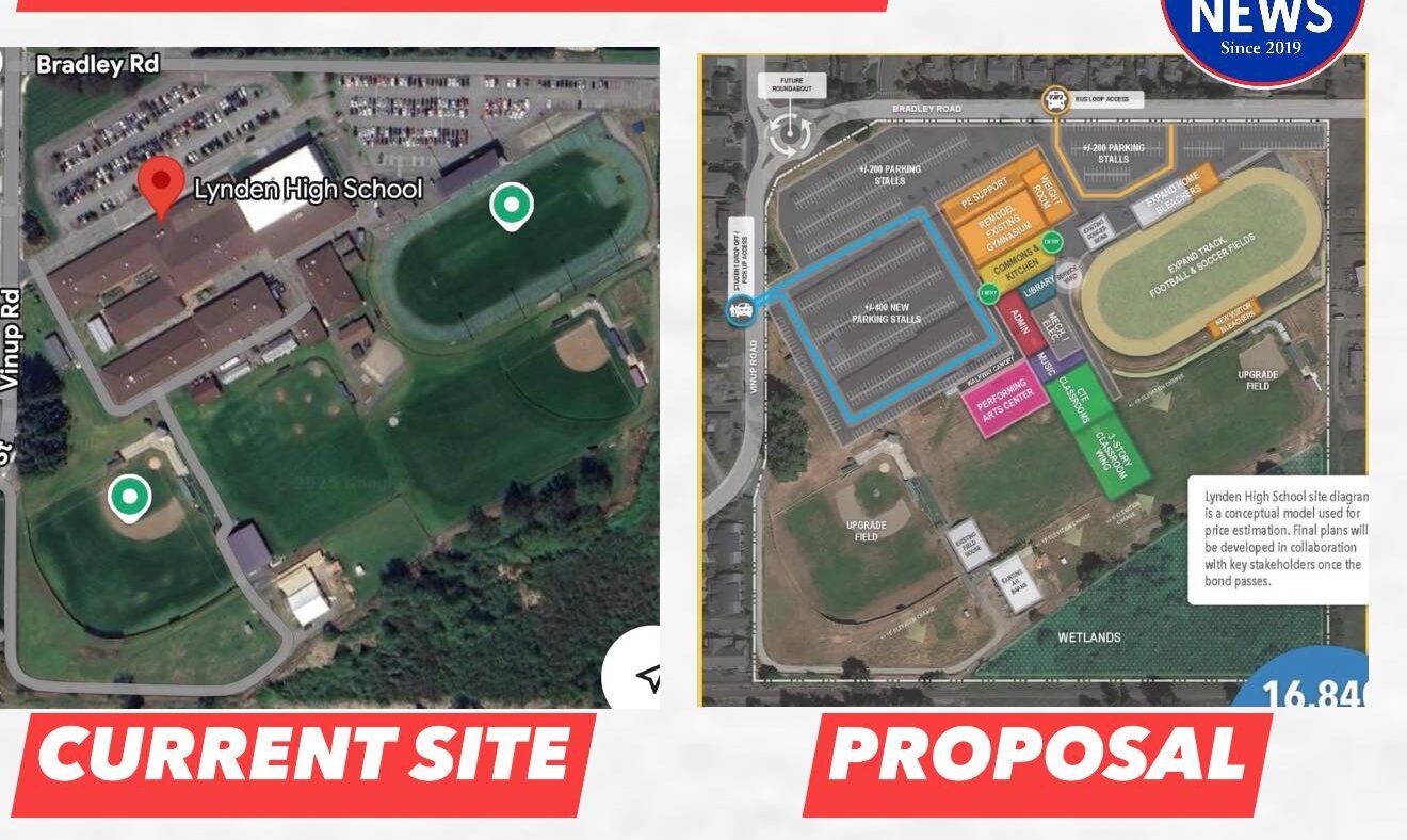 Bond Would Flip Lynden High School’s Footprint and Add Modern Labs and Arts Center