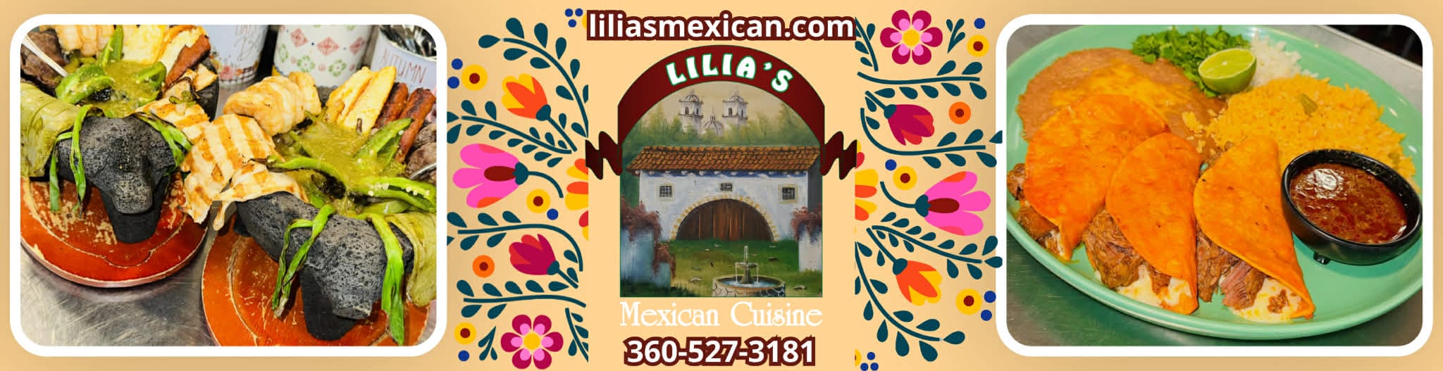 Lilia's Mexican Cuisine Advertisement